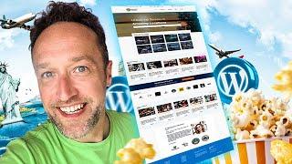 How to make a Travel Website with WordPress and Popcorn Theme 2024