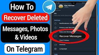 How To Recover Deleted Telegram Message, Chats, Pictures and Videos (Method 2023)