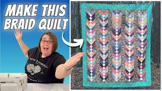 How to Sew a Braid Quilt (w/@TiffanysQuiltingLife & @OffKilterCrafterIan)