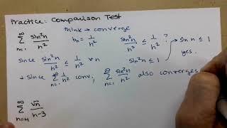 Comparison Test and Limit Comparison Test