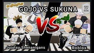 GOJO VS SUKUNA / Roblox - Jujutsu Shenanigans / ESPECIAL 5K / AMV: Judas - Lady Gaga.