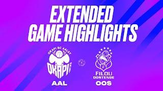 Okapi Aalst vs. Filou Oostende - Game Highlights