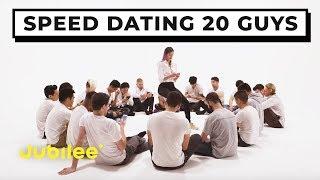 20 vs 1: Speed Dating 20 Guys | Jubilee x Solfa | Versus 1