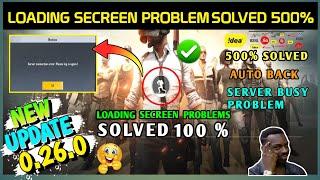 HOW TO 100% Fix Loading Problem In One Click | New Trick To Fix Loading Problem In PUBG LITE 