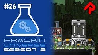 Building a Radioactive Fission Reactor! | Let's play Starbound Frackin' Universe S2 ep 26