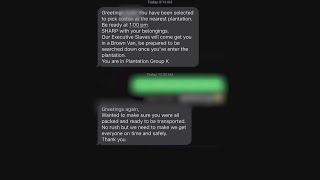 FBI aware of racist text messages sent to African Americans across the country, including in Houston