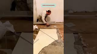 beacon for floor screed from a drywall profile