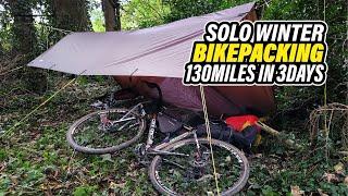 Bike Packing Peddars Way - Solo Tarp Stealth Camping