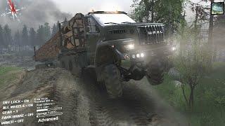 SpinTires 2015 URAL Next  Random Gameplay