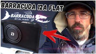 Необычный сабвуфер от DL Audio Barracuda 12A Flat установил в матиз, послушаем