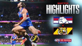Western Bulldogs v Richmond Highlights | Round 15, 2025 | AFL