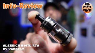 Alberich II MTL RTA by Vapefly | Info Review