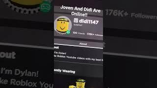 Joven And Didi Are Online! #mm2 #roblox #robloxshorts #shorts #jd