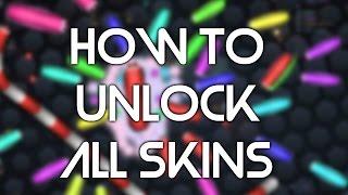 HOW TO UNLOCK ALL SKINS IN SLITHER.IO | КАК ПОМЕНЯТЬ СКИН В СЛИЗАРИО