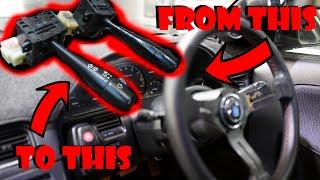 How To Convert S13 Silvia Indicator Stalks To Work On A 180SX