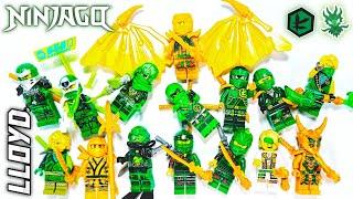 Every Lloyd Minifigure That I have | Lego Ninjago | Lego Unofficial Minifigures