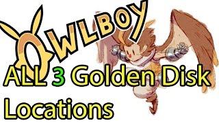 Find All of The Golden Disks In Owlboy