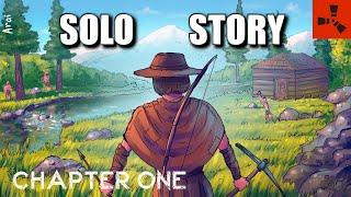 A Solo's Wipe day Journey | A New beginning | Rust Solo Survival | Chapter One