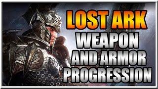 Lost Ark Online Weapon and Armor Progression - Beta Gameplay English