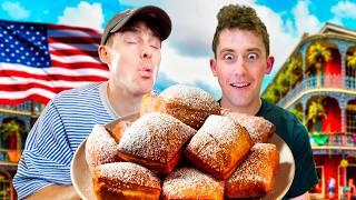 Two Brits try Southern Desserts for the first time!