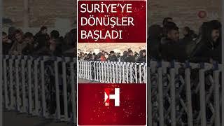 Suriye'ye Dönüşler Başladı! #shorts