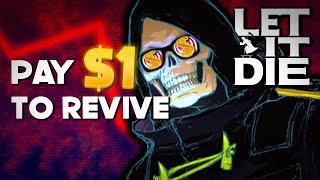 The Death of Skill-Based Games | Analyzing Let It Die - A Pay to Win Roguelike