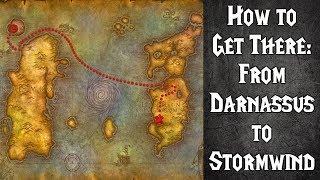 How to get to Stormwind From Darnassus Classic