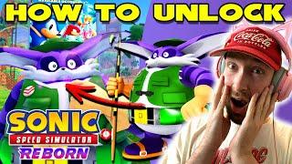 HOW TO UNLOCK ANGLER BIG THE CAT! (Sonic Speed Simulator)