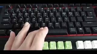 [Red Switch] Corsair K68 VS Varmilo VA108m Panda 비교