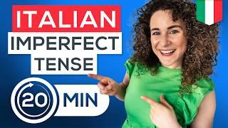 Master Italian IMPERFECT Tense in JUST 20 Minutes  + FREE PDF Cheat-Sheet 