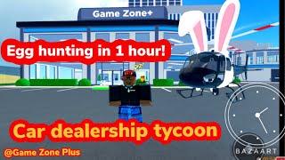 EGGS HUNTING IN CAR DEALERSHIP TYCOON IS SOON HERE, #roblox #cardealershiptycoon #eastereggs