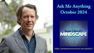 Mindscape Ask Me Anything, Sean Carroll | October 2024