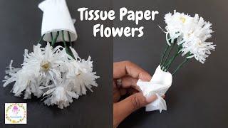 DIY Facial Tissue Paper Flowers | How to make Tissue Paper Flowers | Aureliarts