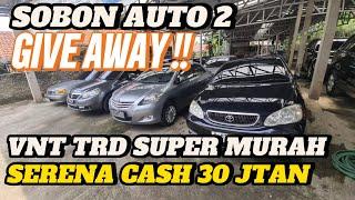 SOBON AUTO 2 Perusak Pasar cash 30jt an‼️ Fortuner Diesel ganteng nih Murah‼️