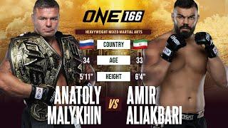 Heavyweight Rivalry  Anatoly Malykhin vs. Amir Aliakbari