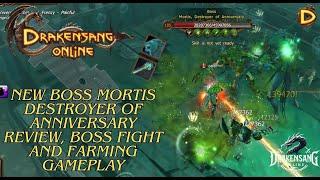 Drakensang Online - New Boss Mortis Destroyer of Anniversary Review and Farming, Drakensang, Dso