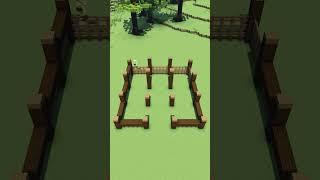 Minecraft Farm Design #shorts