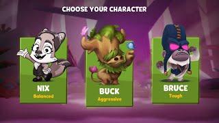 Zooba Level 20 Nix vs Buck vs Bruce | Zooba | ZOMBZoo