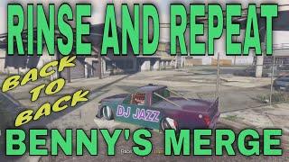 BENNY'S MERGE NEW BACK TO BACK  -GTA V - ONLINE  - EASY RINSE AND REPEAT #XBOX/S #PS5 #PS4