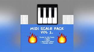 MIDI SCALE PACK VOL 1. // PRODUCER TRICKS & SECRETS