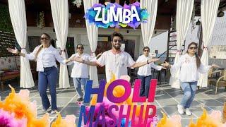 Holi song Zumba Dance Workout Holi Song Mashup Dance Performance