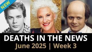 Who Died This Week | June 2025 #3 Celebrity Deaths & More