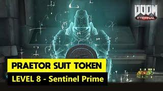 Sentinel Prime (level 8) - Praetor Suit Token Location | DOOM Eternal