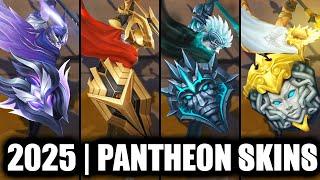 ALL PANTHEON SKINS SPOTLIGHT 2025 | League of Legends