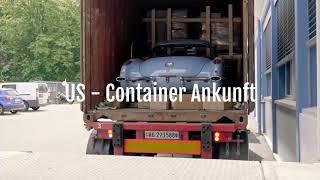 Container Entladung Sportgarage Walther