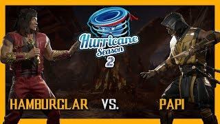 Hamburglar (Liu Kang) vs. Papi (Scorpion)