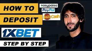 1xbet me deposit kaise karen !! 1xbet deposit easypaisa ! how to deposit  1xbet in easypaisa