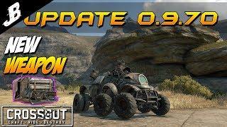 Crossout - 0.9.70 Update. New Weapons, New vehicle pack, New event, and a lot more.