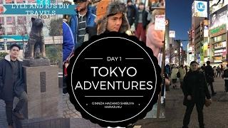 LYLE AND RJ | DIY Travelers :  Tokyo Adventures - Day 1 - NIPPON