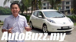 2013 Nissan Leaf electric car review - AutoBuzz.my